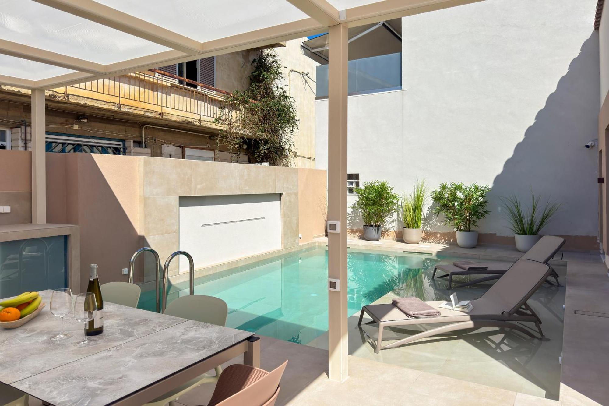 Orama Luxury Apartments Nea Kydonia Eksteriør billede