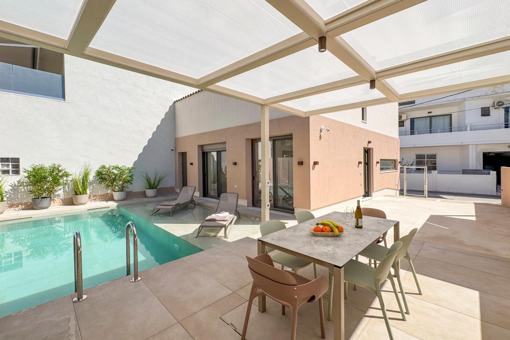 Orama Luxury Apartments Nea Kydonia Eksteriør billede