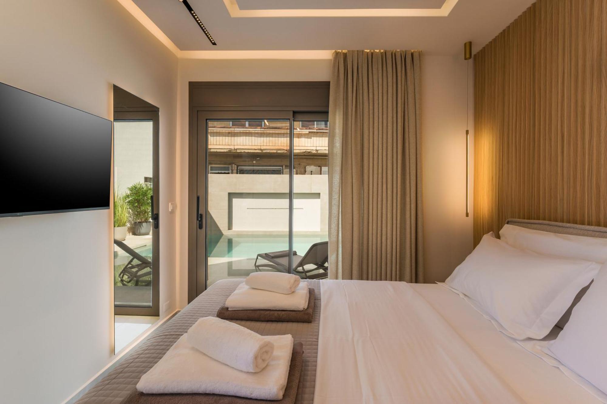 Orama Luxury Apartments Nea Kydonia Eksteriør billede