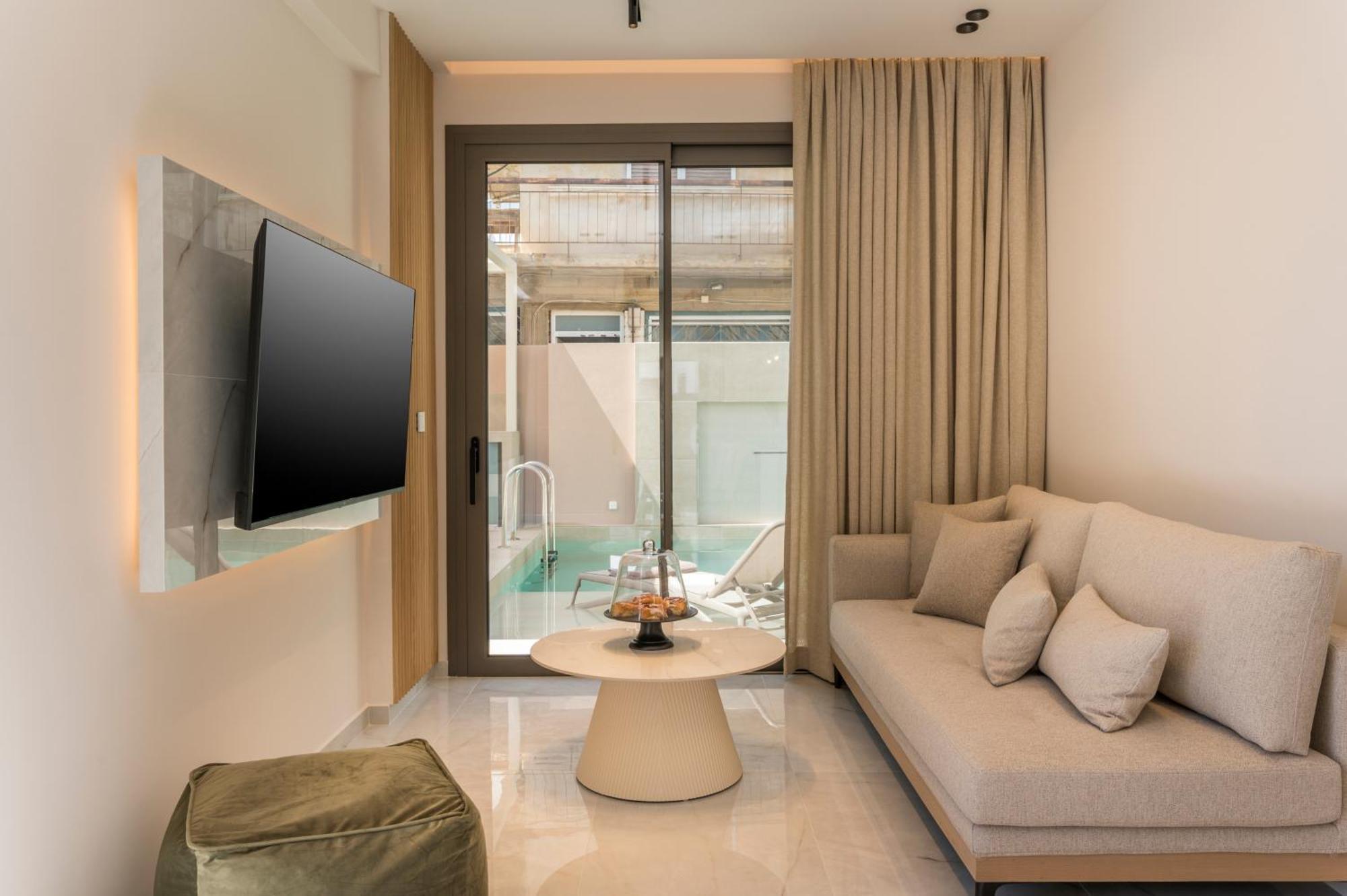 Orama Luxury Apartments Nea Kydonia Eksteriør billede