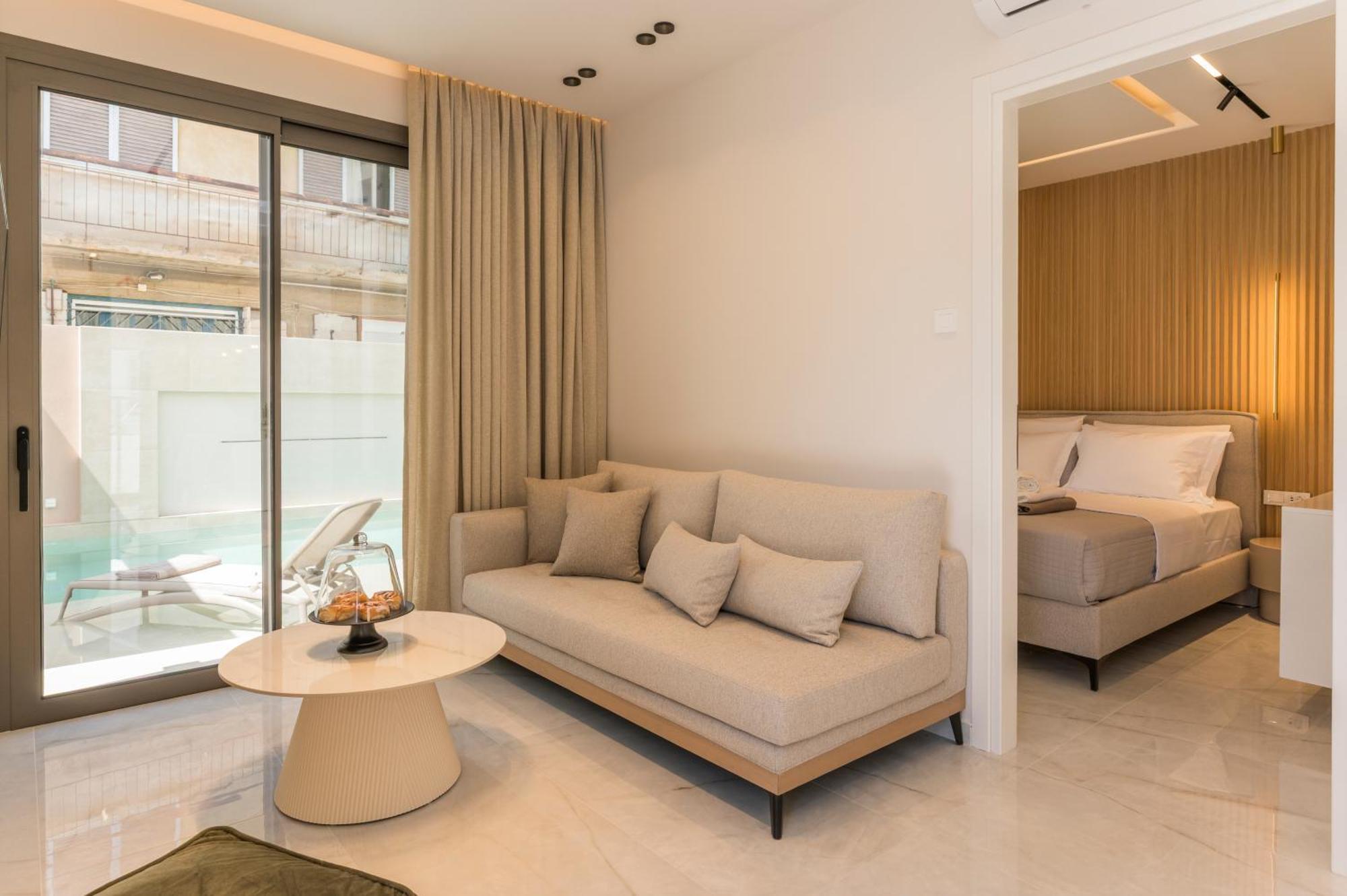 Orama Luxury Apartments Nea Kydonia Eksteriør billede