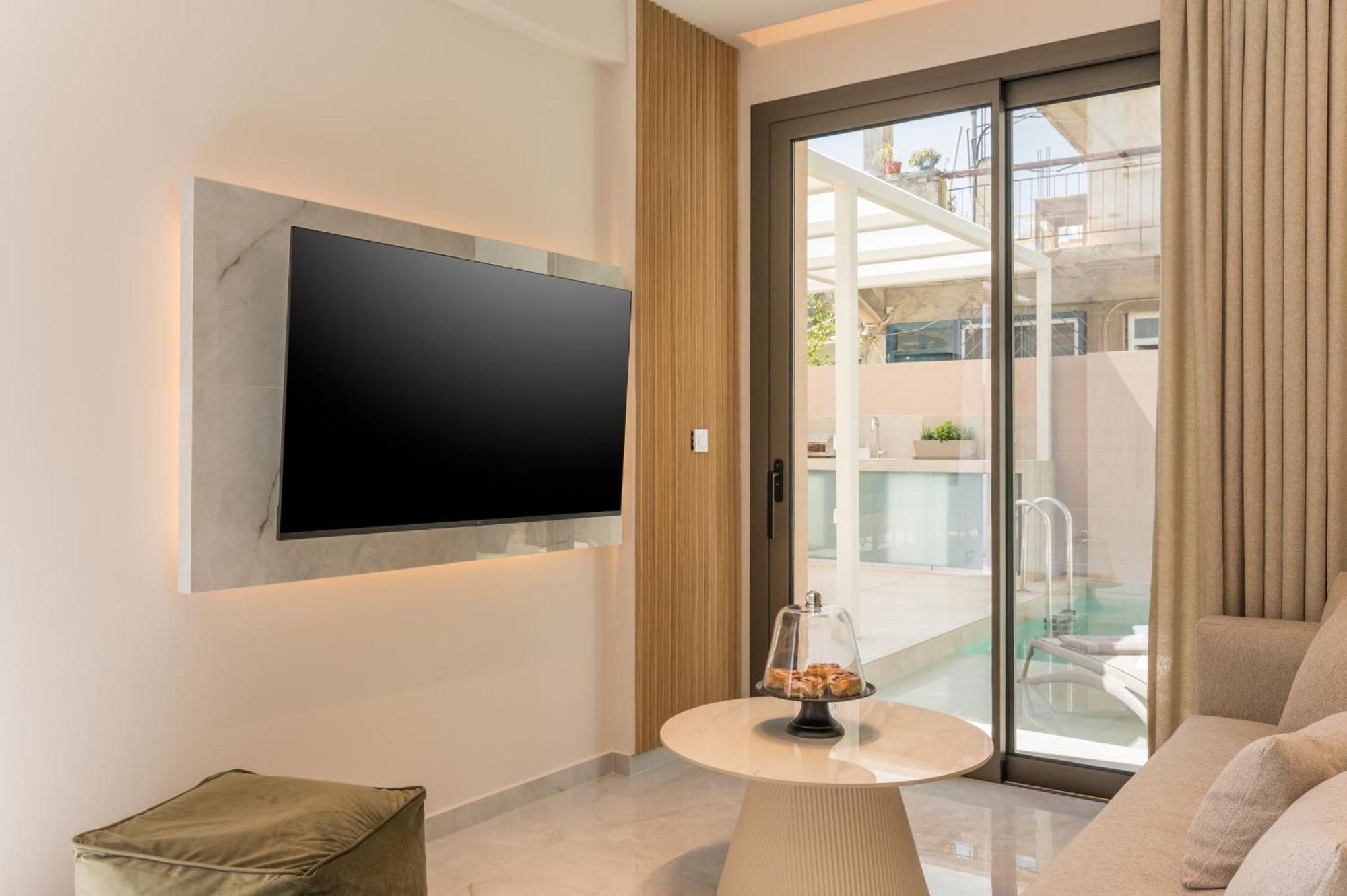 Orama Luxury Apartments Nea Kydonia Eksteriør billede